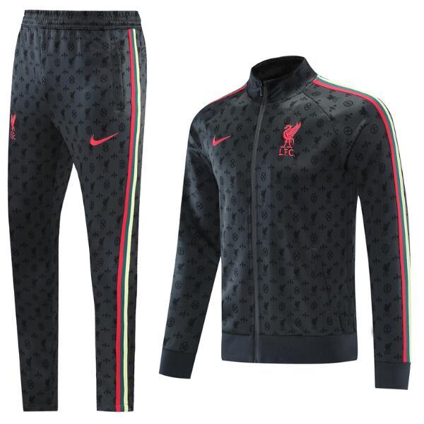 2021/22 Liverpool Grey Special Training Kits Jacket with Pants